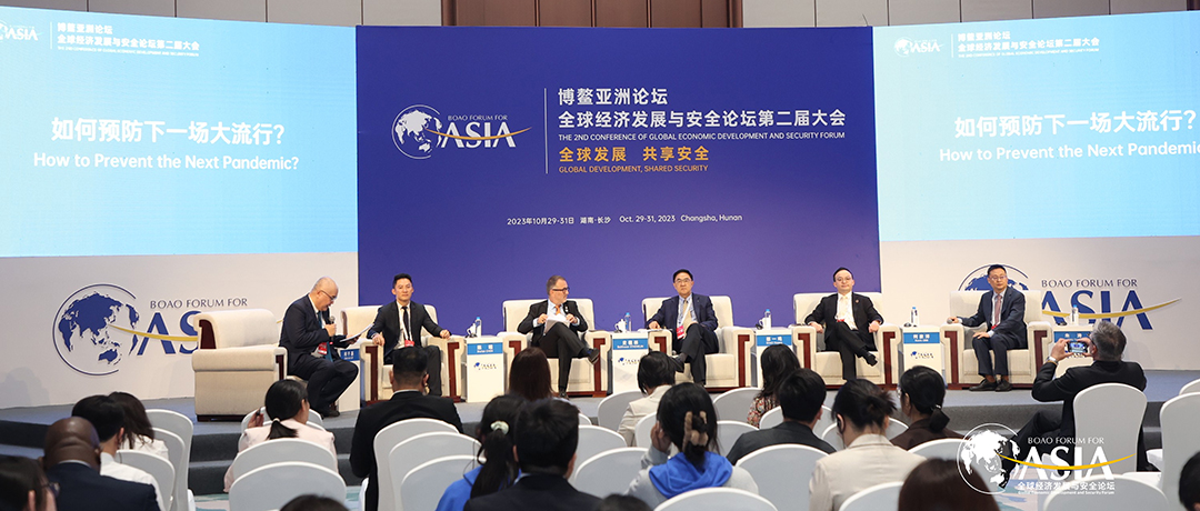 918博天娱乐官网集团副总裁柯家洋在博鳌亚洲论坛呼吁按需佩带防护口罩